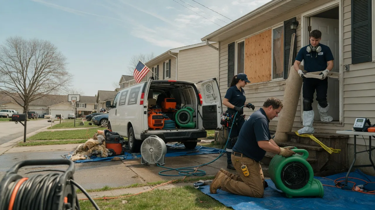 Water Damage Restoration in Fayetteville, AR near me
